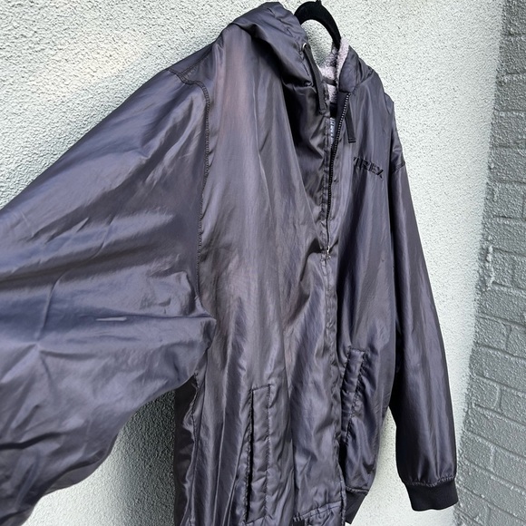 AVIREX Black Nylon Aviation Bomber Jacket | Size XXL - Picture 4 of 8